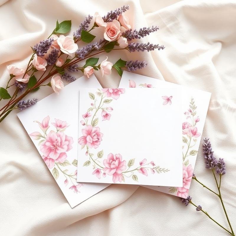 Floral Printable Card Set